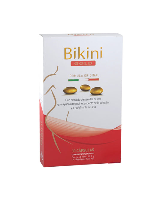 Bikini Gold en cápsulas